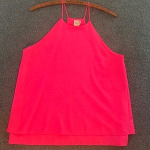 Hot Pink Tank Top, Medium